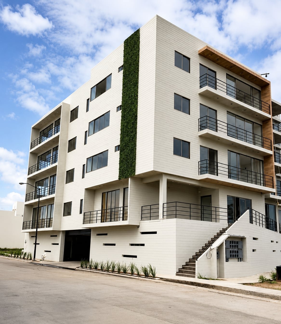 Edificio de departamentos — obra de gran escala